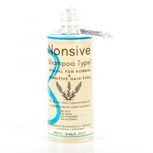 Nonsive Shampoo Type-1 | Normal-Hassas Saçlı Deri İçin Kepek Karşıtı Sülfatsız Şampuan