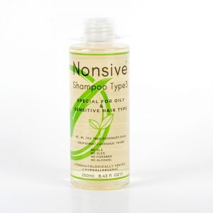 Nonsive Shampoo Type-3 | Yağlı Saçlar ve Hassas Saçlı Deri için Sülfatsız Şampuan