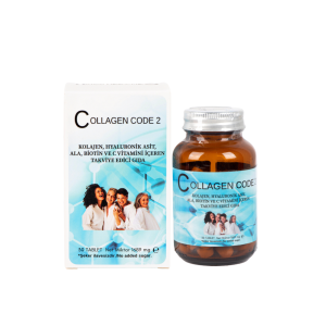 Collagen Code2 | Sığır ve Marine Kolajen Tablet – Cilt, Saç ve Eklem Sağlığı İçin