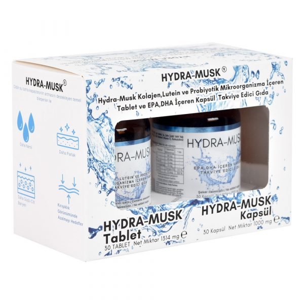 Hydra-Musk | Cilt Kuruluğuna Karşı Nem Tutma Kapasitesini Artıran Takviye - Görsel 2